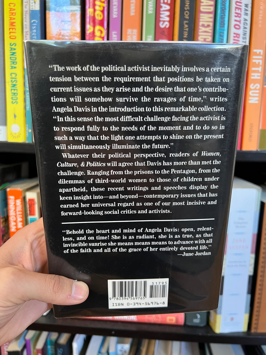 Women, Culture, & Politics, by Angela Y. Davis