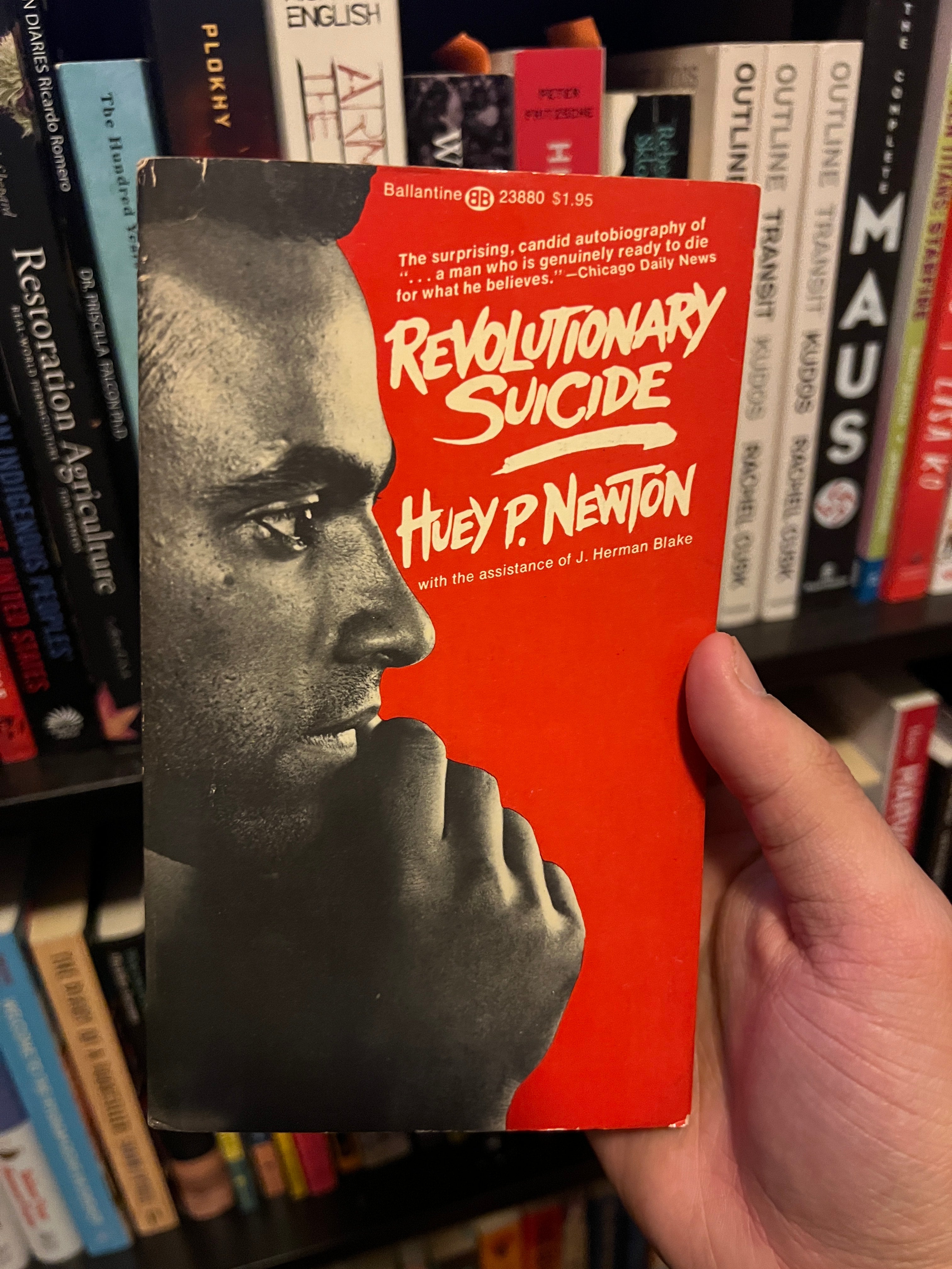 Revolutionary Suicide, by Huey P. Newton
